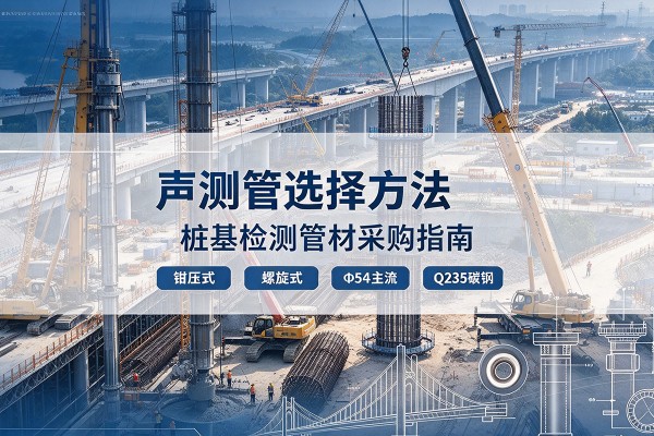 石首声测管选型标准