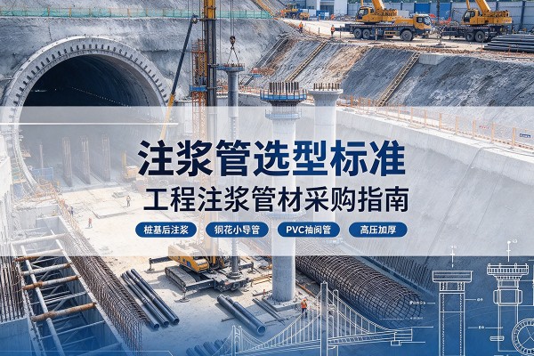 石首注浆管选型标准