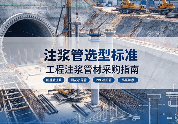 石首注浆管选型标准